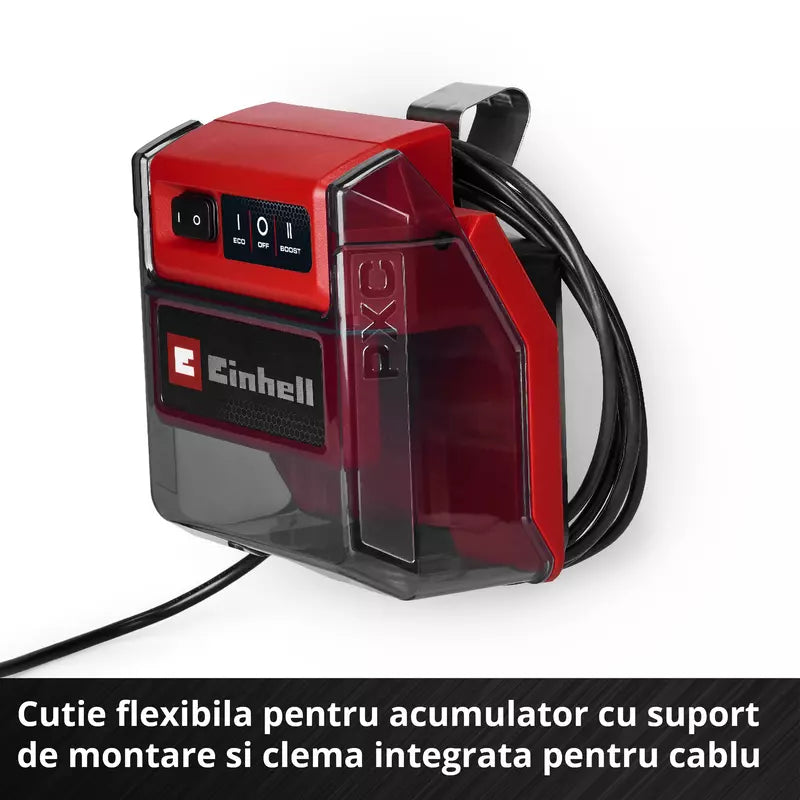 Pompa pe acumulator pentru apa murdara Einhell GE-DP 36/35 LL Li-Solo Power X-Change,36 V, debit 14.000 l/h, inaltime refulare max. 9 m, 2 moduri de functionare, 2-in-1, fara baterie - imagine 9