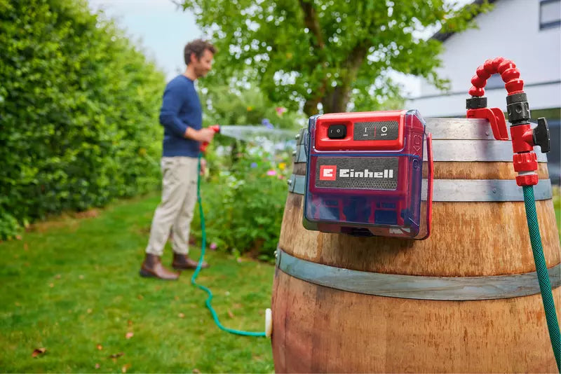 Pompa pe acumulator pentru apa curata Einhell GE-PP 36 RB-A Li-Solo PXC,36 V, presiune livrare 3 bar, debit 4500 l/h, inaltime refulare max. 30 m, pompa 2-in-1, inclusiv gat de lebada, fara baterie - imagine 5