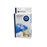 Forma din silicon durabil pentru cuburi de gheata tip bila, Hendi, 18x12.5x(H)5 cm, potrivita si pentru uz profesional