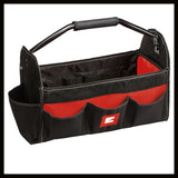 Masina de gaurit si insurubat (bormasina) pe acumulator Einhell TE-CD 18/40 Li + polizor unghiular pe acumulator TC-AG 18/115 Li Power X-Change, Li-Ion, 2x 18 V, incl. 1x acumulator 4 Ah si incarcator, accesorii polizor unghiular, cutie biti, geanta