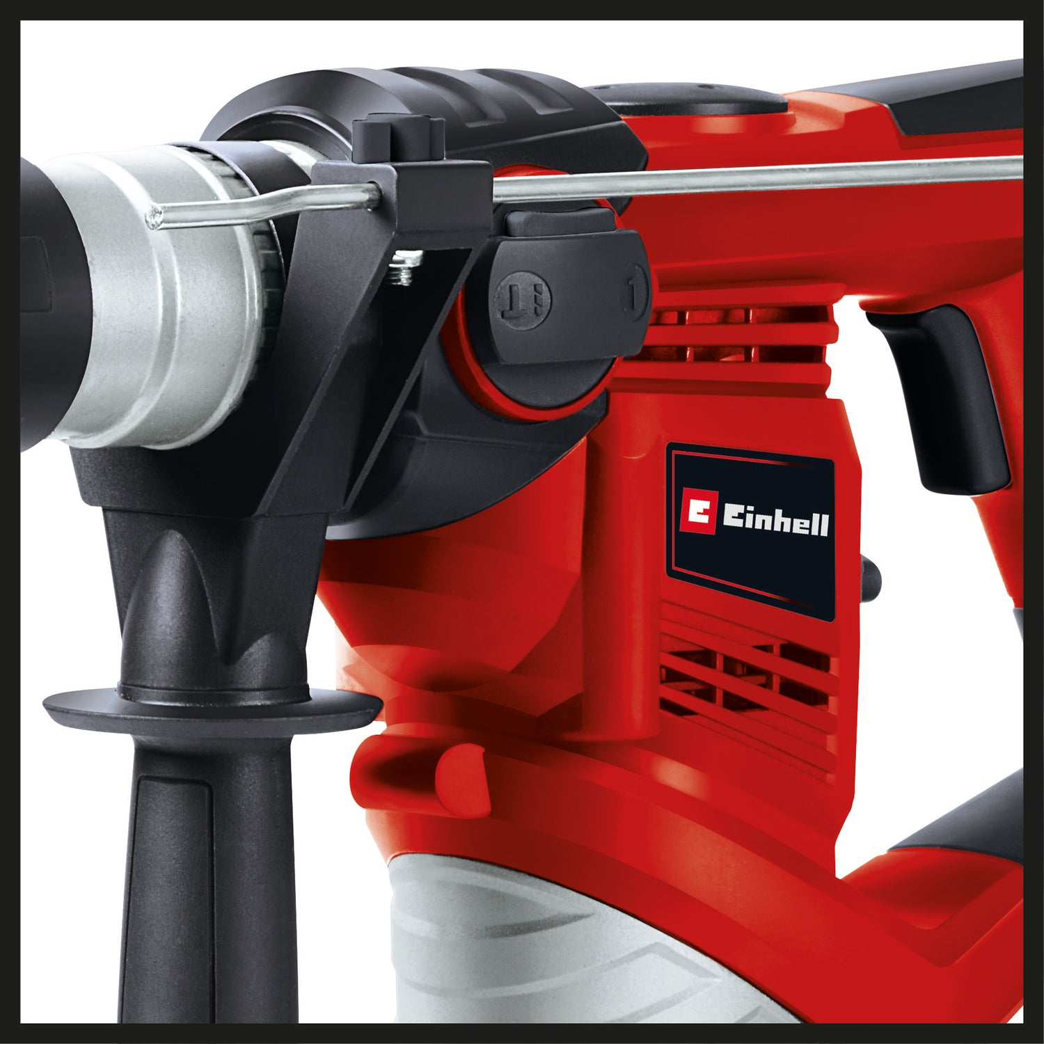 Ciocan rotopercutor Einhell TC-RH 900, 900 W, gaurire, gaurire cu impact, daltuire cu blocare a daltii, cuplaj de suprasarcina, mecanism de impact pneumatic, mandrina SDS-plus