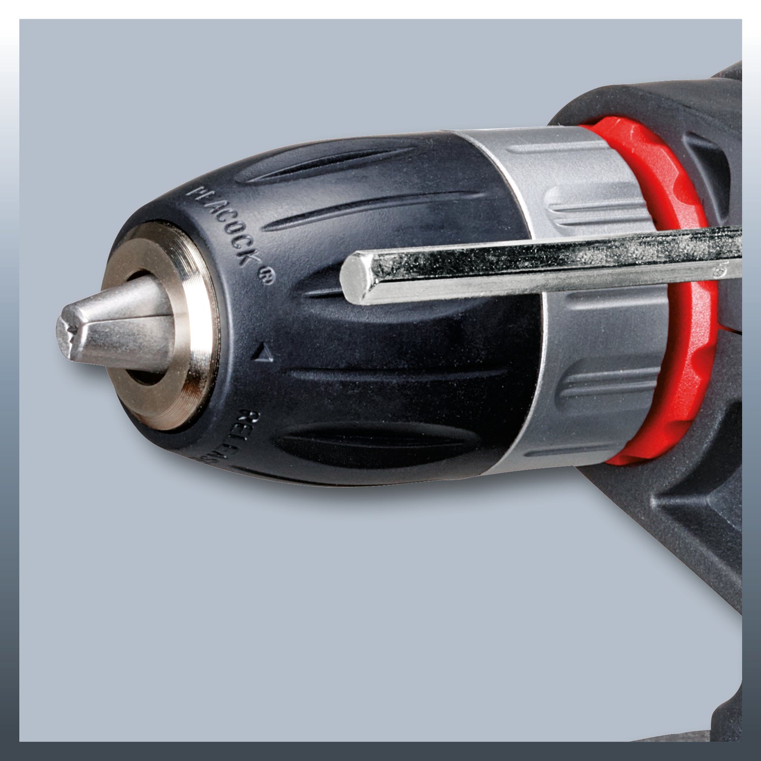 Masina de gaurit si insurubat (bormasina) cu impact Einhell TC-ID 550 E, 550 W, control electronic al vitezei, preselectare a vitezei, rotatie in ambele sensuri, opritor de adancime metalic, maner suplimentar