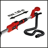 Slefuitor electric pentru gips-carton Einhell TE-DW 225 X, 750 W, disc de slefuit interschimbabil, inel cu bucsa montat pe arc, maner telescopic de pana la 165 cm, incl. discuri de slefuit + panza de grila in cutie