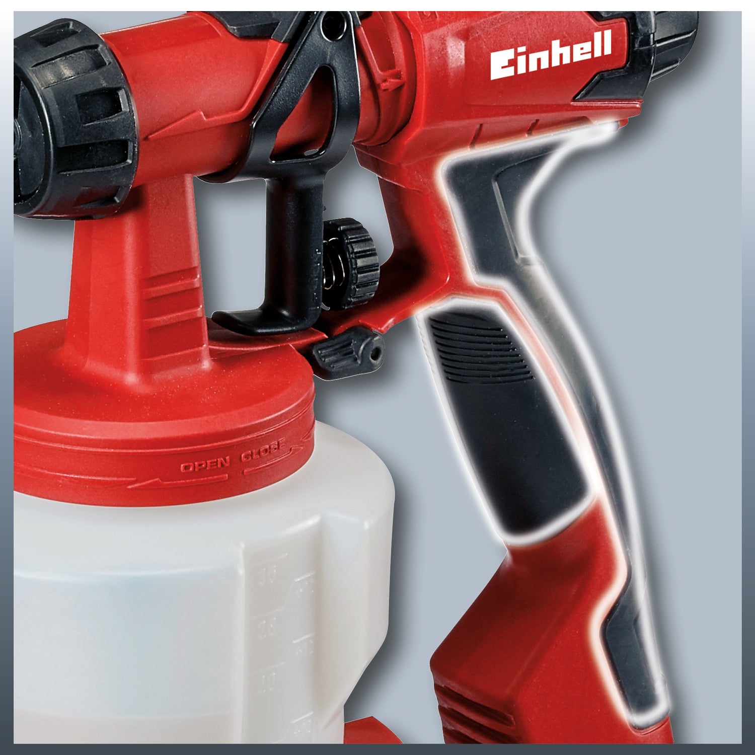 Pistol de vopsit Einhell TC-SY 700 S (700 W, semi-stationar, pentru suprafete de lucru medii spre mari, lacuri si glazuri