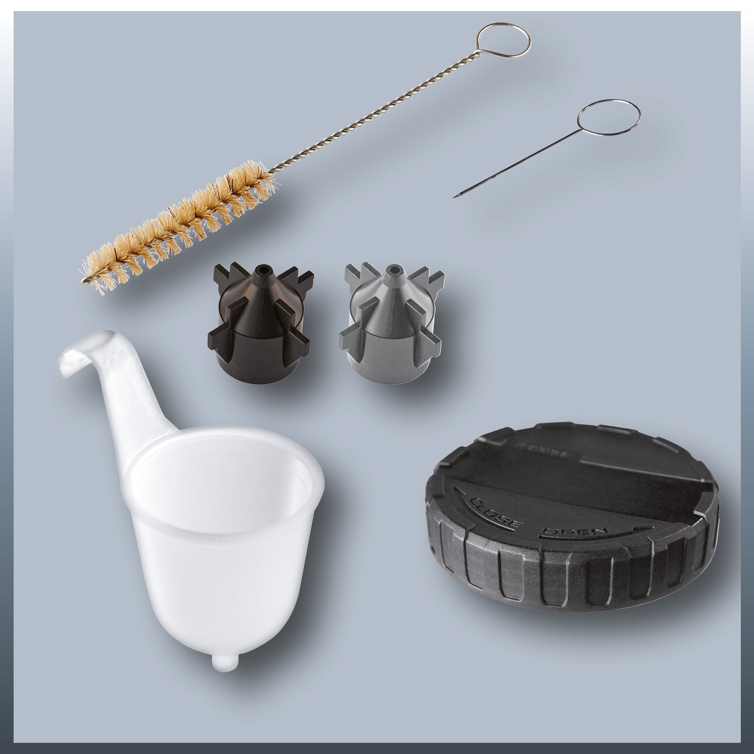 Pistol de vopsit Einhell TC-SY 700 S (700 W, semi-stationar, pentru suprafete de lucru medii spre mari, lacuri si glazuri