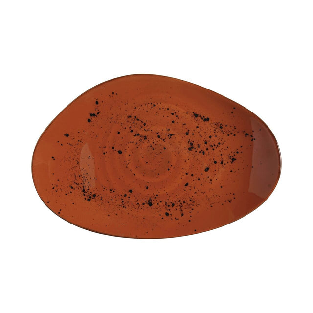 Farfurie în formă organică Dahlia 350x210 mm Fine Dine
