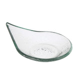 Vas de sticla transparenta picaturi de ploaie Fingerfood Vetro, Fine Dine 80x100mm