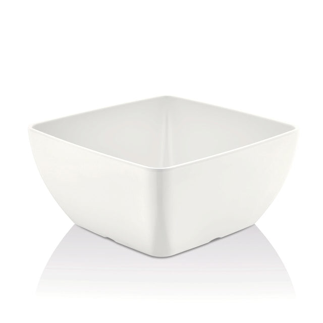 Bol pătrat din melamină, alb, 125x125x(h)65 mm Fine Dine