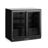 Vitrina de bar, Arktic, 197L, negru, 220-240V/160W, 900x520x(H)865mm
