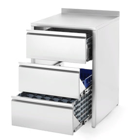 Modul cu 3 rafturi cu acțiune rapidă, Oxygen 600x650x(H)900 mm, Barmatic