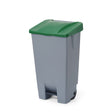 Container de gunoi, HENDI, 120L, Gri deschis, 510x425x(H)875mm
