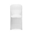 Husa pliabila pentru scaun, HENDI, 810965 & 910989, Alb, 540x440x(H)840mm