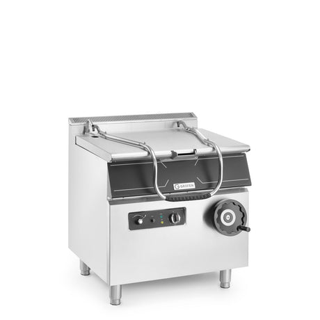 Tigaie electrica batanta, 60L,9 Kw, 400V,800x700x(H)850+90 mm