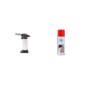 Pachet Arzător profi Creme-Brulee + Canistră gaz 200ml