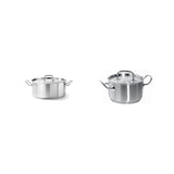 Cratiță capac 5L (24cm) + Oală capac 3.5L (20cm)