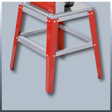 Einhell TC-SB 305 U szalagfűrész, 750W, fűrészlap sebesség 370-800 m/perc, vágási magasság 170mm, dönthető fűrészasztal, párhuzamos és szögütközők, alapkeret