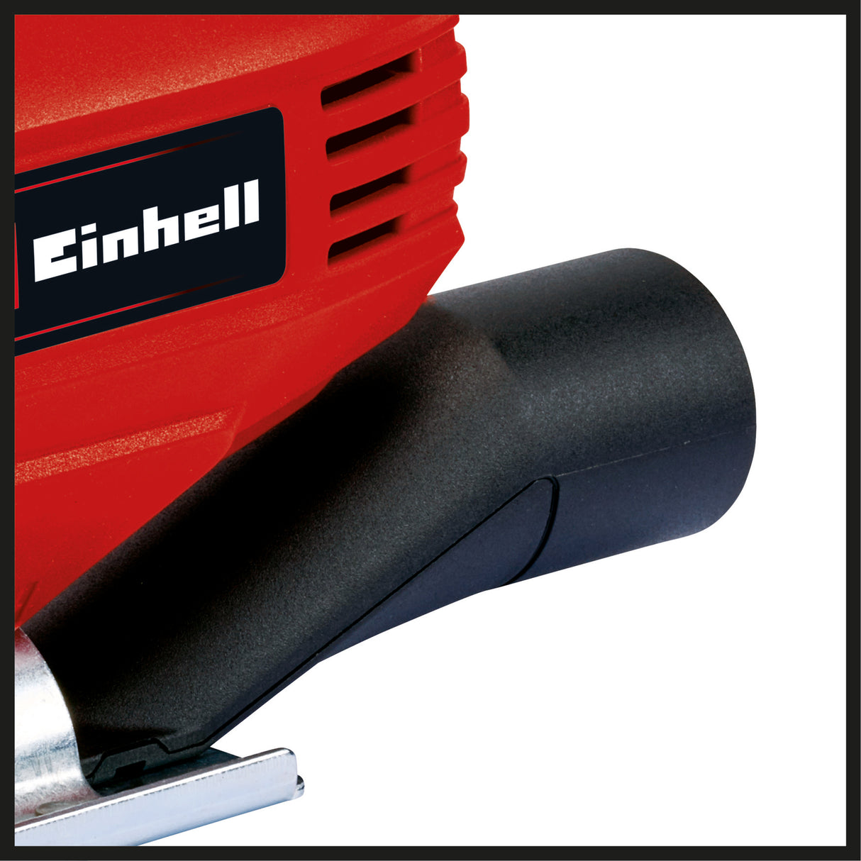 Einhell TC-JS 80/1 ingafűrész, 550 W, vágási sebesség 1000-3000 ford/perc, elektronikus sebességszabályozás, 4 fokozatú ingamenet, porelszívás, szerszám nélküli fűrészlapcsere