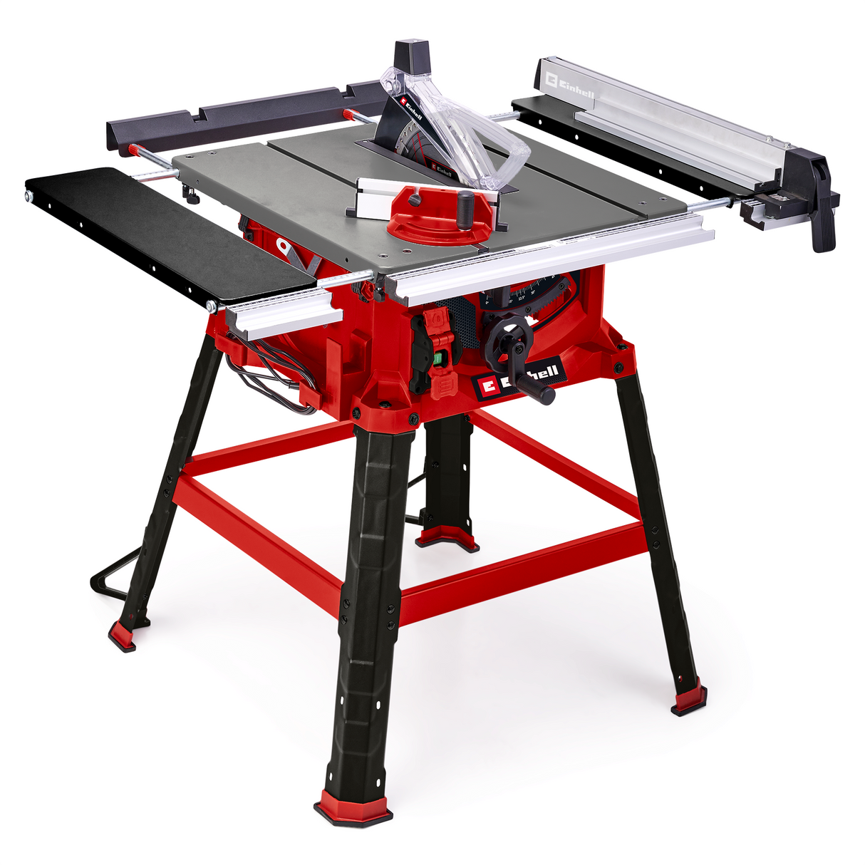 Fierastrau circular de masa Einhell TC-TS 2225 U, 2200 W, inaltime de taiere 80 mm, lama de ferastrau Ø 254 mm, extensie masa, opritor unghiular, opritor paralel, tija de impingere, cadru de baza
