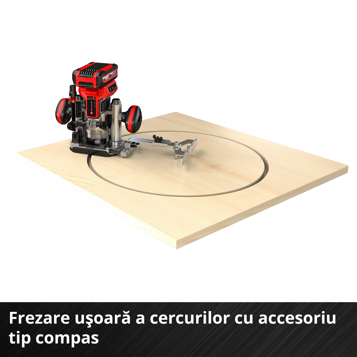 Einhell Professional TP-RO 18 Set Li BL-Solo Power X-Change akkus multifunkciós maró, 18 V, szénkefe nélküli motor, finommarási mélységállítás, tartozékokkal + táskával, akkumulátor nélkül