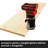 Masina de frezat pe acumulator Einhell Professional TP-ET 18 Li BL-Solo Power X-Change, 18V, Li-ion, inaltime cursa 40 mm, motor fara perii, livrare fara acumulator sau incarcator