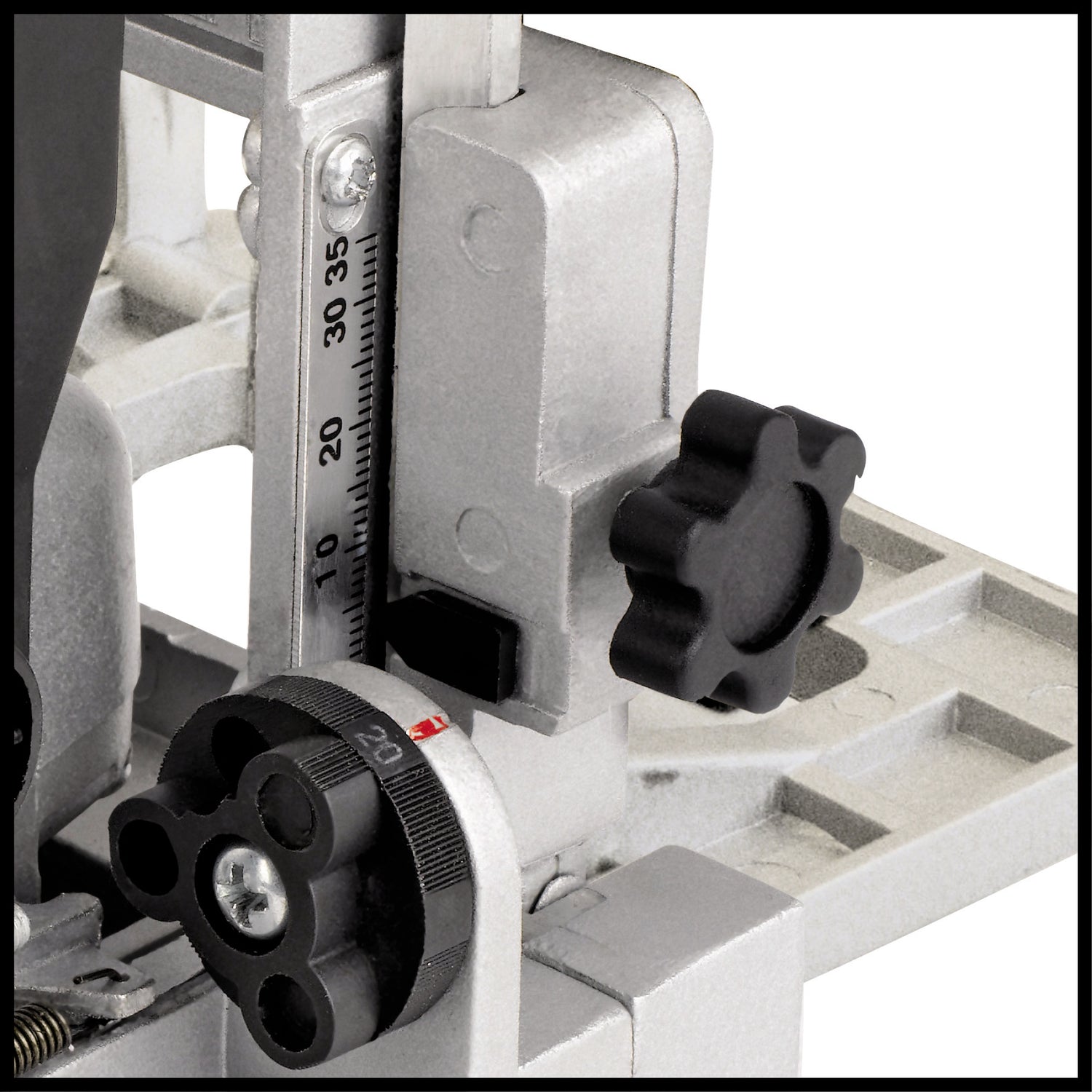 Masina de frezat/ biscuit Einhell TC-BJ 900 (860 W, turatie 11000 rot/min, adancime maxima de frezare 14 mm, reglare continua a inaltimii si unghiului