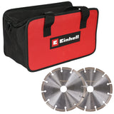 Einhell TE-MA 1500 csatornamaró, 1500 W, marási mélységállítás, rugalmas vágási szélességállítás, lágyindítás, zsákkal + 2 gyémánt vágókoronggal