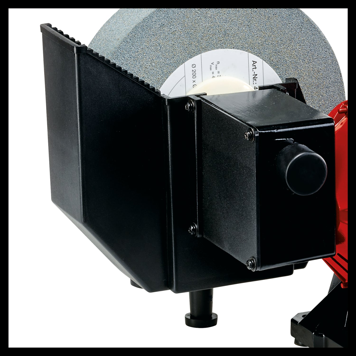 Polizor umed-uscat Einhell TC-WD 200/150, 250 W, pentru slefuire umeda si uscata, constructie metalica compacta, fereastra de protectie impotriva scanteilor, incl. discuri de slefuire grosiera si umeda