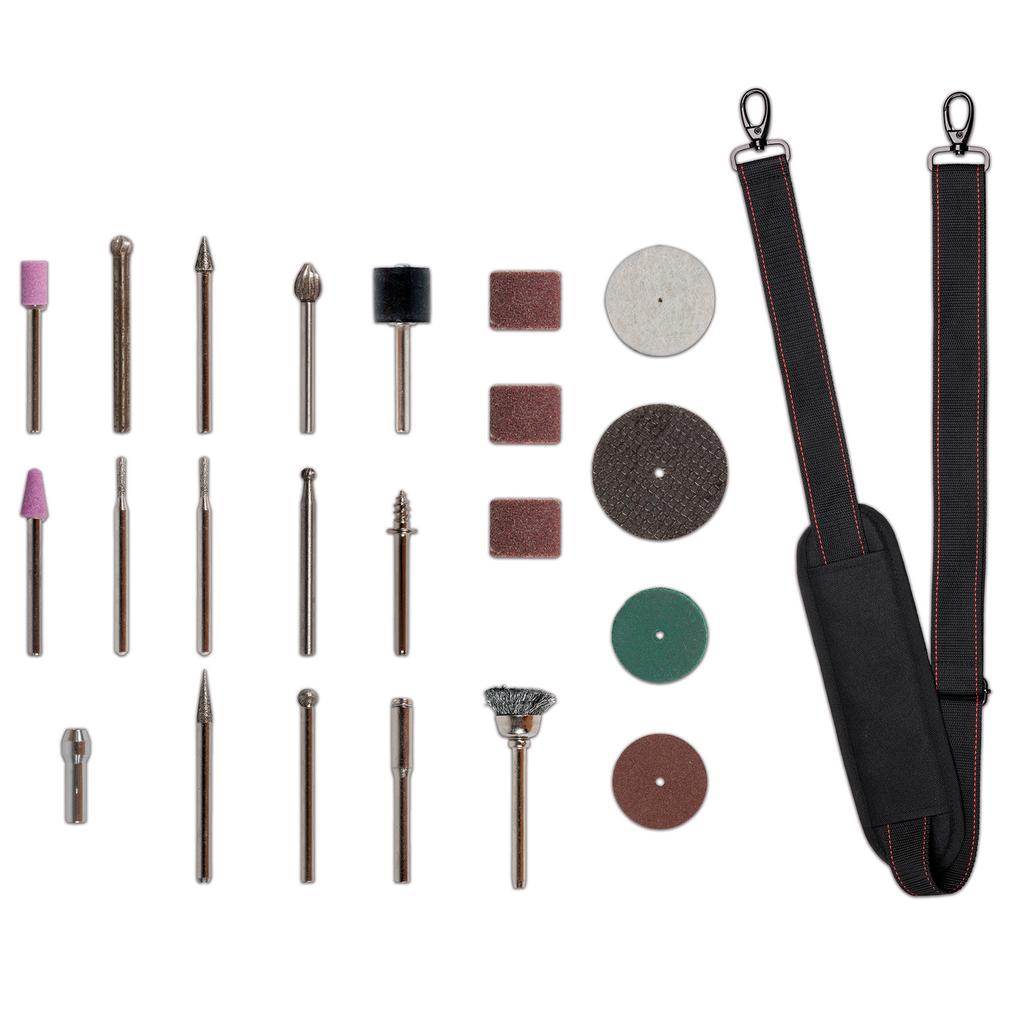 Unealta de slefuit/gravat cu acumulator Einhell TE-MT 18/34 Li Solo face parte din sistemul Power X-Change (18V, ax 92 cm cu varf de gravura, reglare viteza, set accesorii 55 piese, fara acumulator).