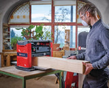 Rindea stationara Einhell TE-SP 330, 1800 W, 10000 rpm, latime de rindeluit 330 mm, constructie stabila pentru rindeluit grosime si finisare, suport extensibil pentru piesa de lucru - imagine 2