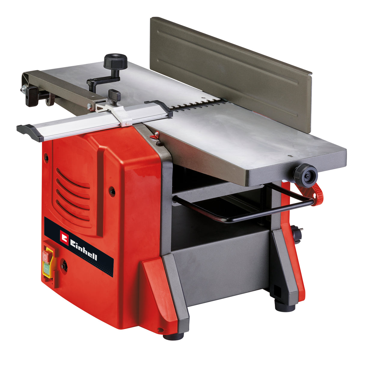 Einhell TC-SP 204/2 álló gyalu, 1500 W, 9000 fordulat/perc, gyalulási szélesség 204 mm, stabil konstrukció vastagság- és simítógyaluláshoz, kihúzható munkadarab-tartó