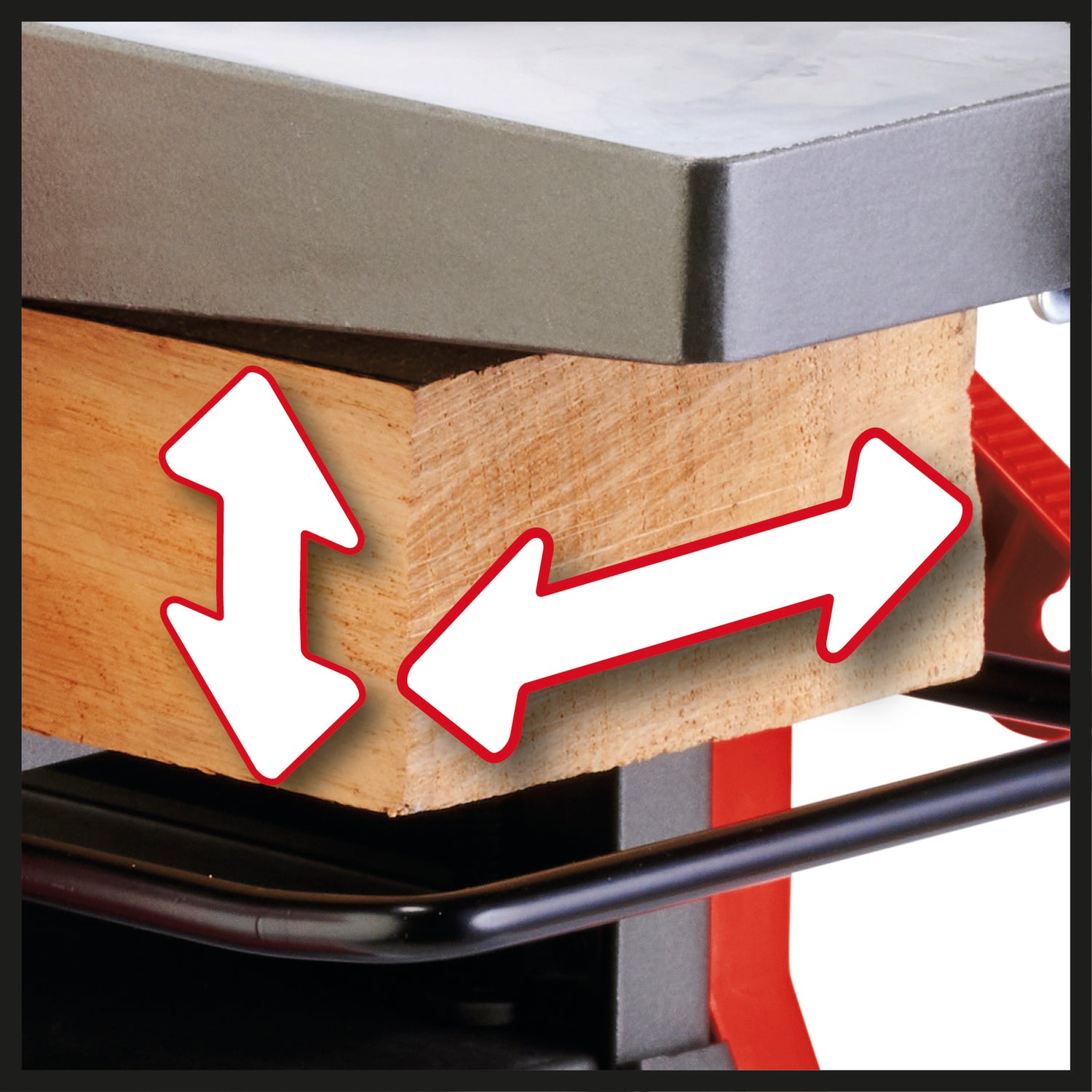 Einhell TC-SP 204/2 álló gyalu, 1500 W, 9000 fordulat/perc, gyalulási szélesség 204 mm, stabil konstrukció vastagság- és simítógyaluláshoz, kihúzható munkadarab-tartó