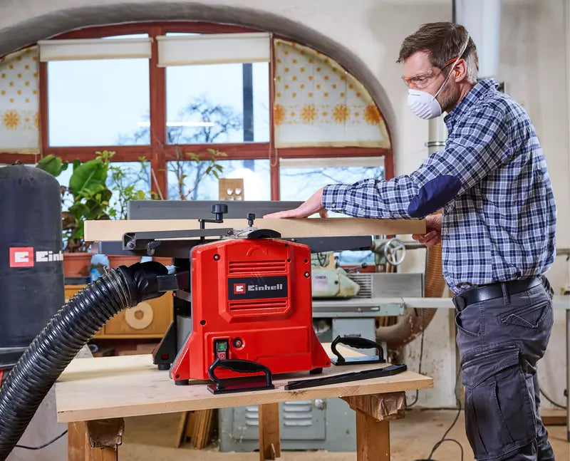 Masina stationara de rindeluit Einhell TC-SP 204/1,1500 W, latime 204 mm, rindeluire la grosime si indreptare - imagine 2
