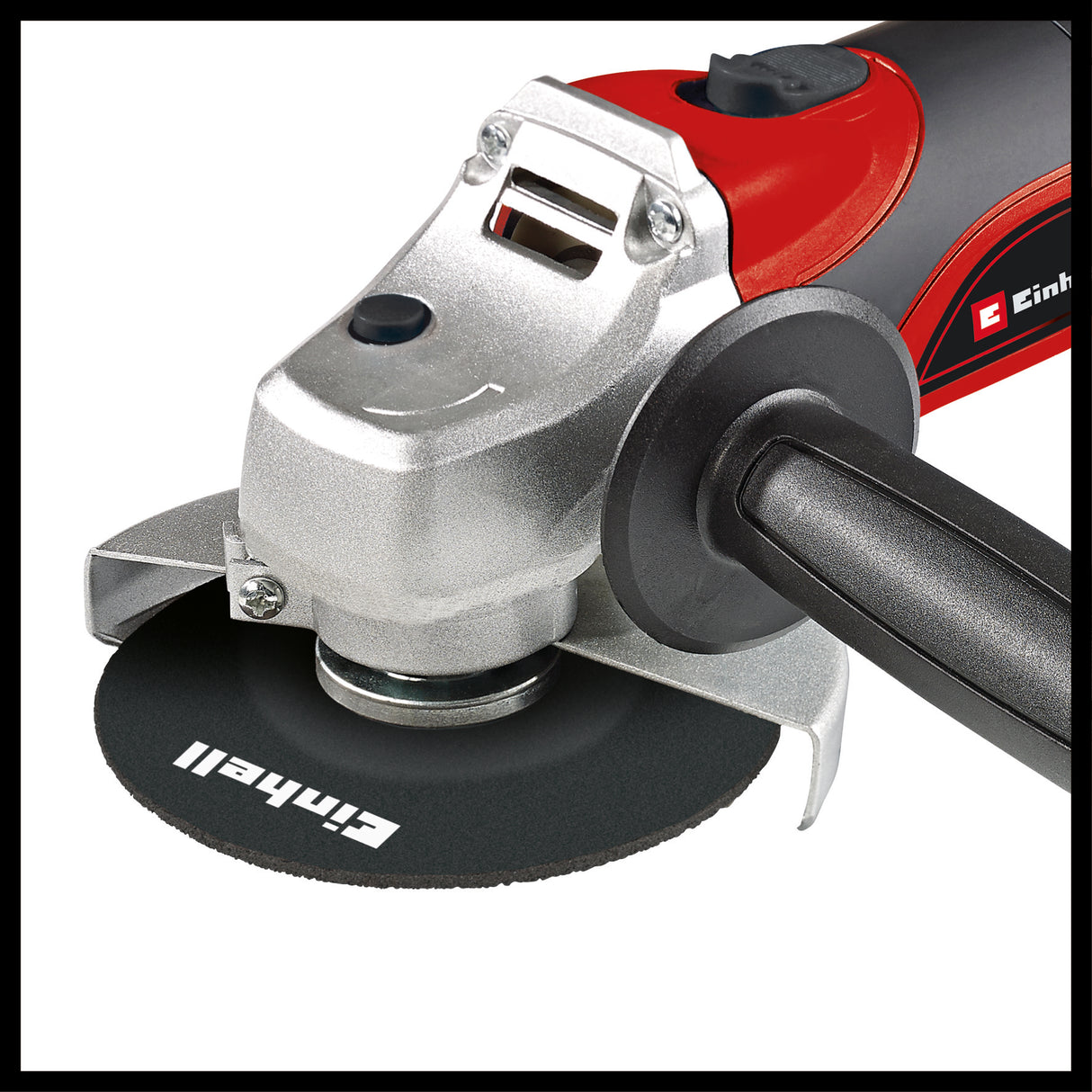 Polizor unghiular Einhell TC-AG 125, 850W, turatie 12.000 rot/min, disc ø 125mm, protectie disc, blocare ax, cap de transmisie plat din aluminiu