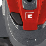 Einhell TE-AG 125/750 sarokcsiszoló, 750 W, gyorsan állítható tárcsavédő, tengelyreteszelés, alacsony rezgésszintű működés, újraindítás elleni védelem, biztonsági kapcsoló
