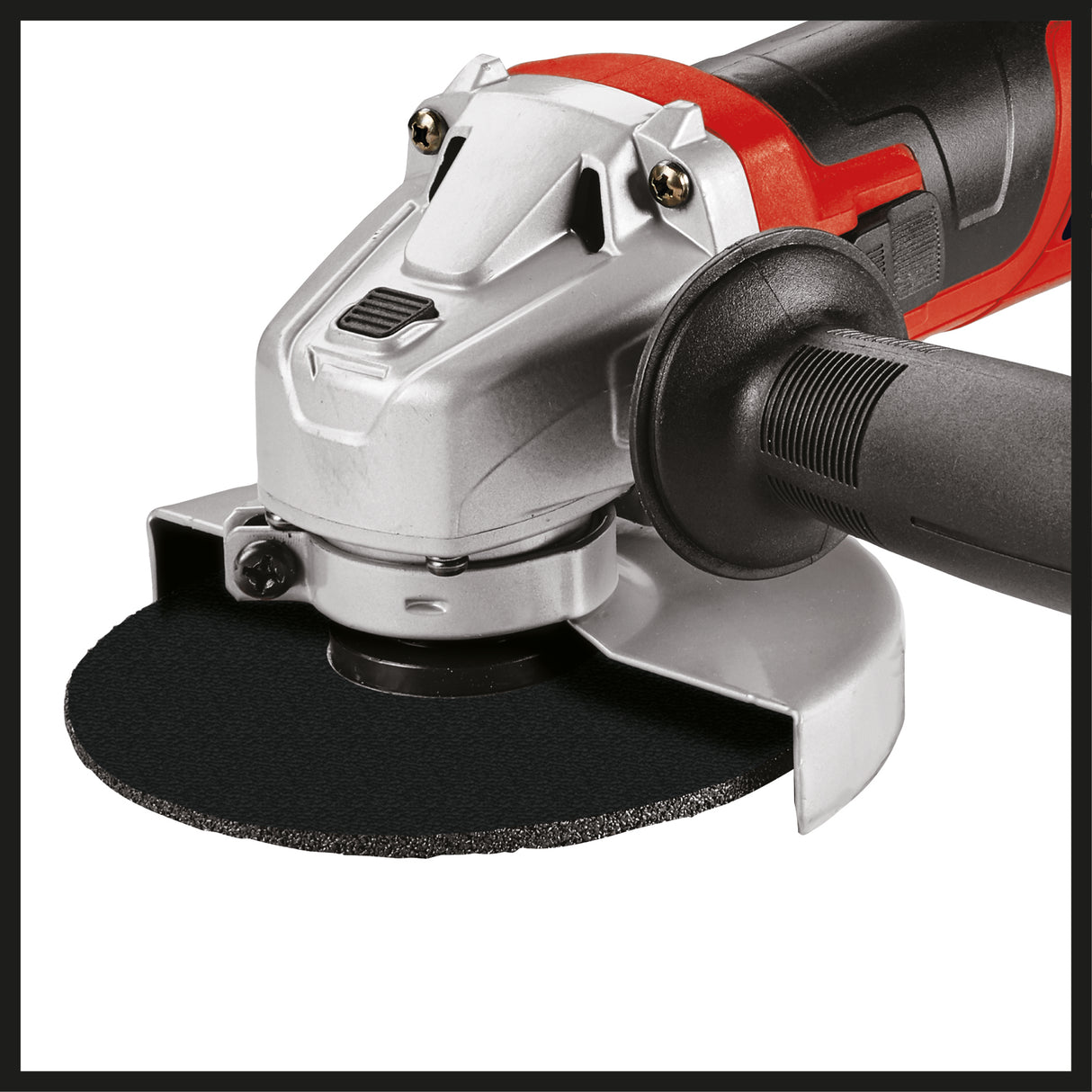 Kit polizor unghiular Einhell TC-AG 125/850, 850 W, 12.000 min-1, adancime maxima de taiere 28 mm, diametru max disc 125 mm, incl. 3 discuri de taiere, 1 disc de slefuit si 1 geanta Einhell