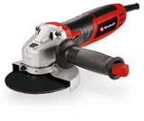 Kit polizor unghiular Einhell TC-AG 125/850, 850 W, 12.000 min-1, adancime maxima de taiere 28 mm, diametru max disc 125 mm, incl. 3 discuri de taiere, 1 disc de slefuit si 1 geanta Einhell