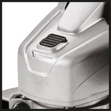 Kit polizor unghiular Einhell TC-AG 125/850, 850 W, 12.000 min-1, adancime maxima de taiere 28 mm, diametru max disc 125 mm, incl. 3 discuri de taiere, 1 disc de slefuit si 1 geanta Einhell
