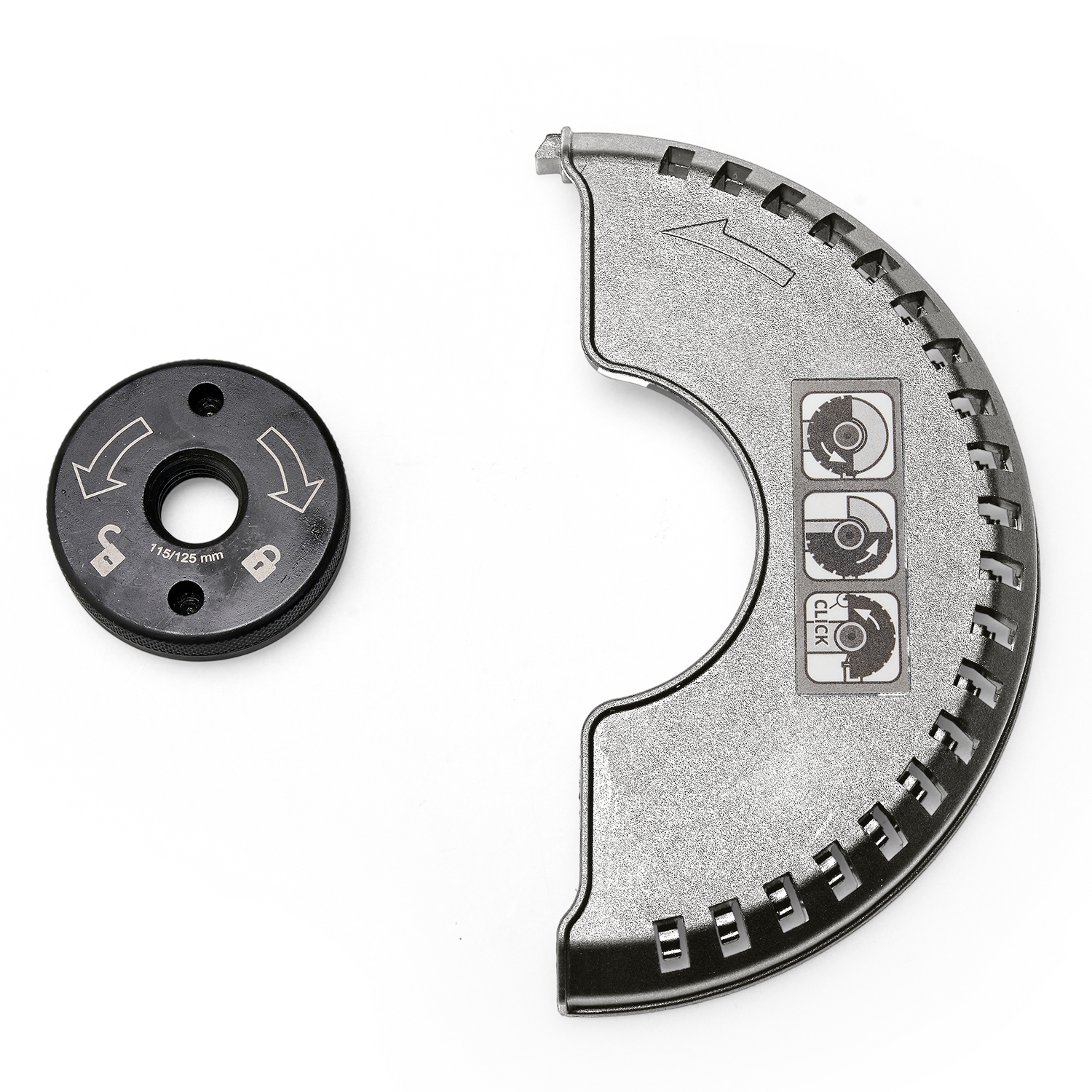 Einhell akkus sarokcsiszoló TE-AG 18/115 Q Li-Solo Power X-Change, 18 V, vágási átmérő 115 mm, vágási mélység 28 mm, Quick Fix anya, vágókorong és akkumulátor nélkül