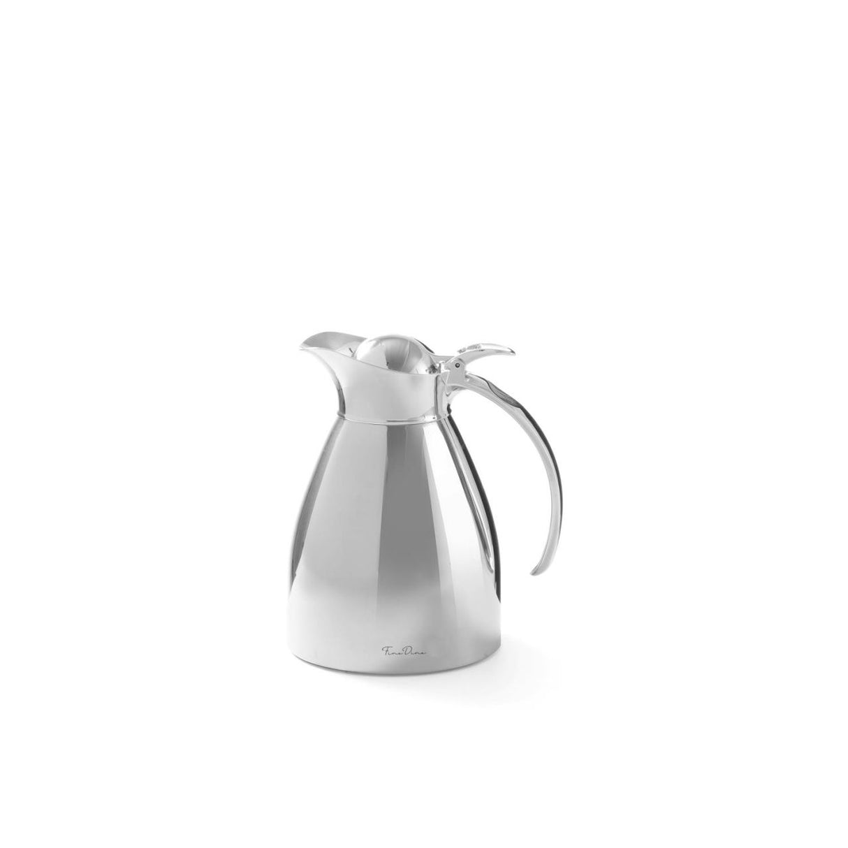 Cana termos eleganta, 1lt, Hendi, pereti dubli din inox, capacitate izolare mare, 136x188 mm