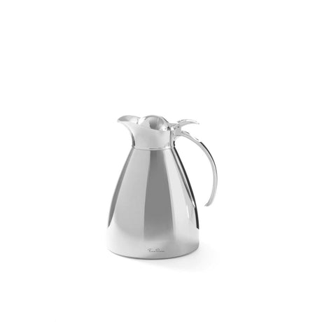 Cana termos eleganta, 1lt, Hendi, pereti dubli din inox, capacitate izolare mare, 136x188 mm