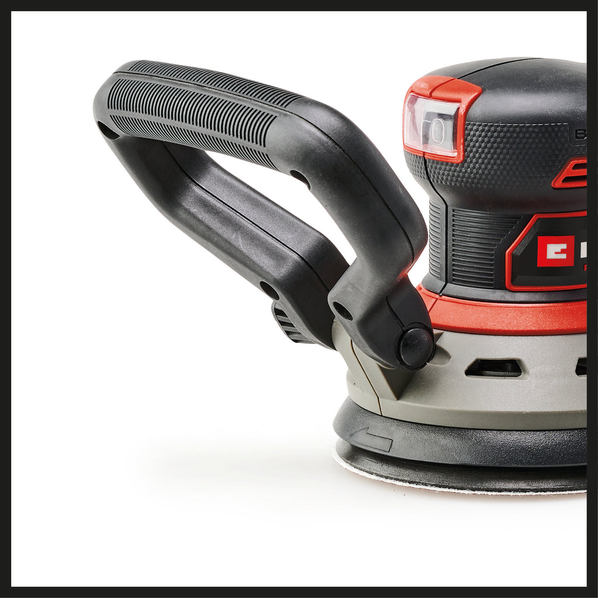 Slefuitor orbital fara fir Einhell Professional TP-RS 18/32 Li BL-Solo Power X-Change (18 V, fara perii, oscilatie 3.2 mm, talpa 125 mm, cu hartie abraziva, fara acumulator)