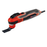 Einhell TE-MG 350 EQ multifunkciós szerszám, 350 W, rezgési sebesség 22 000 - 40 000 fordulat/perc, LED világítás, gyorszár, táskával és tartozékokkal