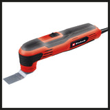 Einhell TC-MG 250 CE multifunkciós szerszám, 250 W, rezgési sebesség 22 000 - 40 000 fordulat/perc, mágneses szerszámadapter, fordulatszám-szabályozó elektronika, tartozékokkal együtt
