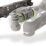 Einhell Professional TP-MG 18 Li BL-Solo Power X-Change akkus multiszerszám (18 V, kefe nélküli, 3 funkció, mágneses tartozékadapter, tartozékokkal, akkumulátor nélkül)
