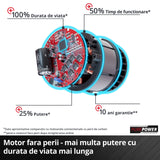 Slefuitor cu banda pe acumulator Einhell Professional TP-BS 18/457 Li BL-Solo Power X-Change, 18 V, Li-Ion, motor fara perii, incl. 3x banda abraziva P80 457x75 mm, fara acumulator si incarcator