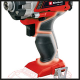 Einhell TE-CI 18/1 Li-Solo Power X-Change akkus ütvecsavarozó, Li-ion, 18V, 0-2300 ford./perc, erős maximális nyomaték 140 Nm, elektronikus fordulatszám-szabályozás, akkumulátor és töltő nélkül