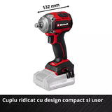 Surubelnita cu impact fara fir Einhell TP-CW 18/350-C Li BL-Solo PXC,18 V, 350 Nm, Auto-Stop, Brushless, fara acumulator - imagine 11
