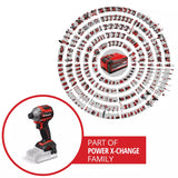 Surubelnita cu impact fara fir Einhell TP-CI 18/250-C Li BL-Solo PXC,18 V, 250 Nm, Brushless, hexagon 1/4", LED, fara acumulator - imagine 2
