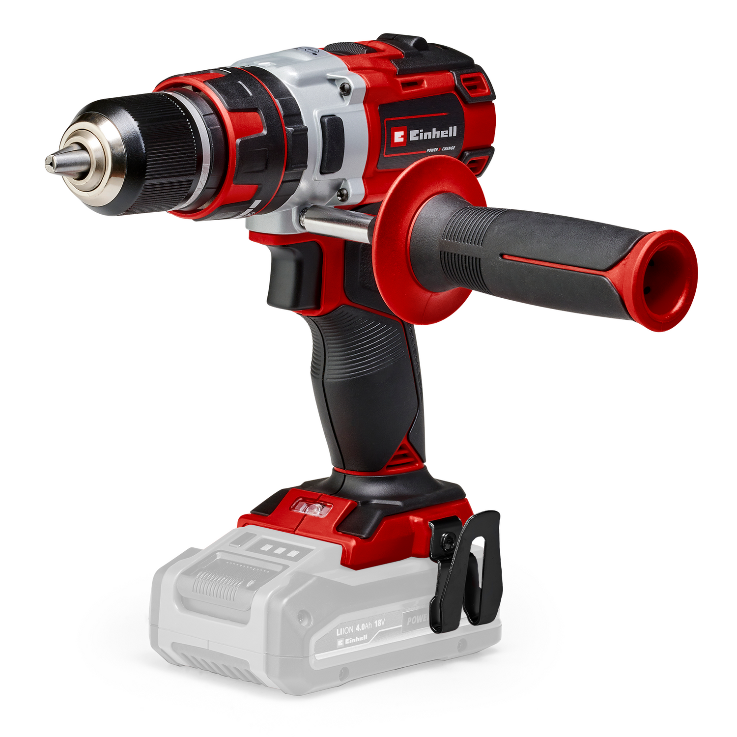 Einhell Professional TP-CD 18 Li-i BL Solo Power X-Change ütvefúró, 18 V, szénkefe nélküli motor, 60 Nm, 2 sebességfokozat, 13 mm-es fém tokmány, LED lámpa, akkumulátor nélkül