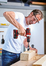 Einhell TE-CD 18/40 Li-Solo Power X-Change akkus fúró-csavarozó, lítium-ion akkumulátorral, 18 V, maximális nyomaték 40 Nm 21 fokozatban, 2 sebességfokozat fúráshoz és csavarozáshoz, elektronikus fordulatszám-szabályozás